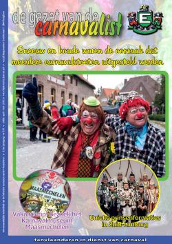 Gazet van de Carnavalist - april 2013