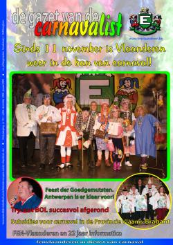 Gazet van de Carnavalist - december 2008