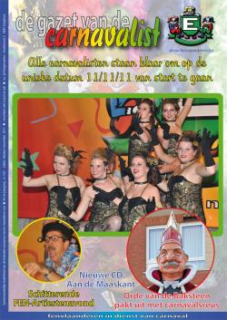 Gazet van de Carnavalist - oktober 2011