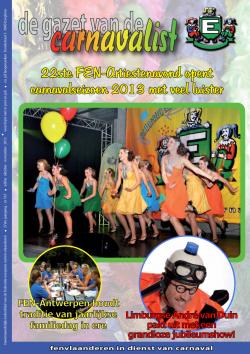 Gazet van de Carnavalist - oktober 2012