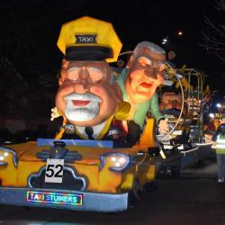 Praalwagen thema Taxi