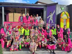 Kostuums thema " Disco"