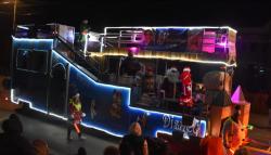 Carnavalswagen met veel staanplaats en opslagruimte