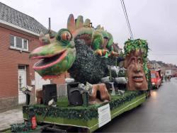 Carnavalswagen thema Kameleon