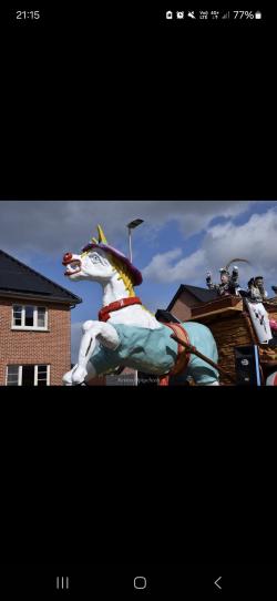 Carnavalwagen met veel plaats te huur